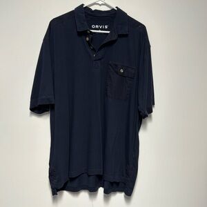 Orvis Navy Blue XL polo